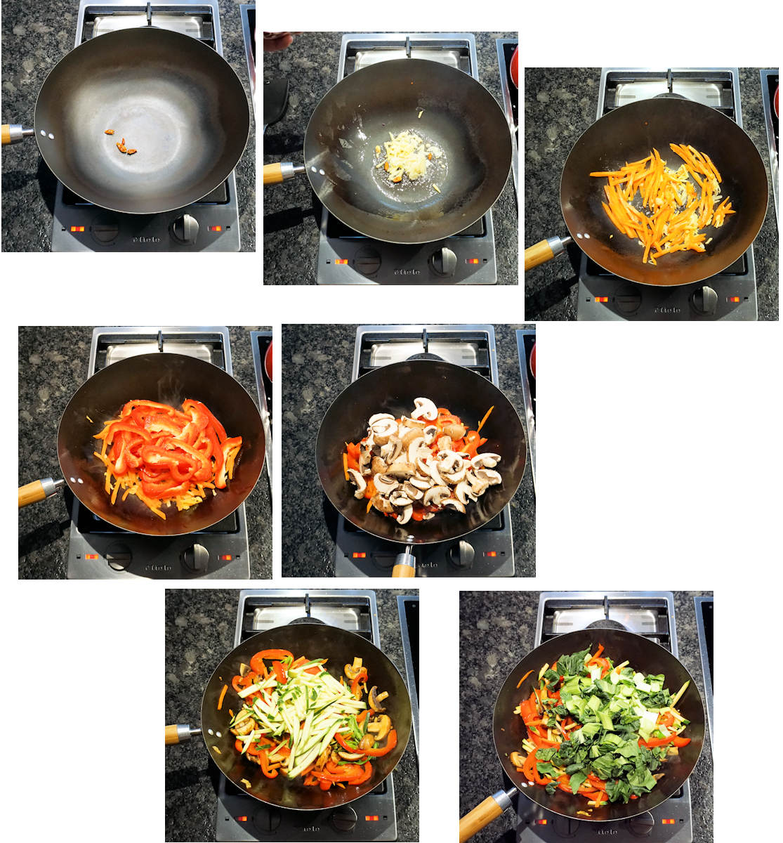 Stir Fried Ginger Vegetables | Recipe | Cuisine Fiend